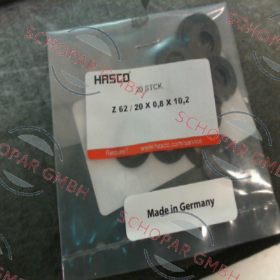 Hasco-70211   /   Z62/20x0,8x10,2