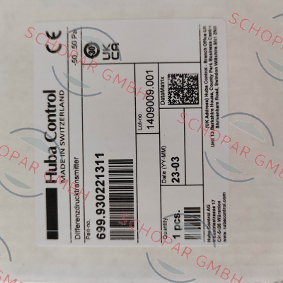 Huba Control-699.930221311