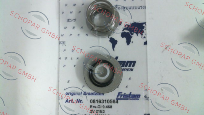 Fristam-p/n: 0816310564 / Type: Ers-Gl 9.468 2V 21E3