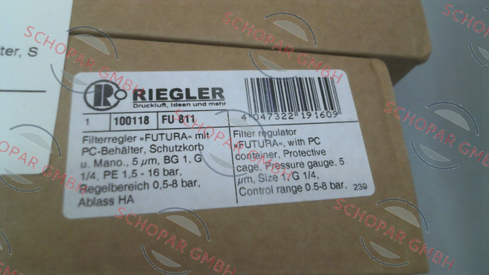 Riegler-Art.No. 100118, Type: FU 811
