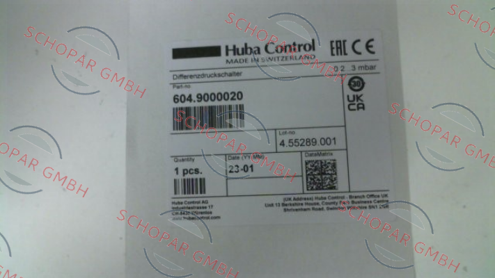 Huba Control-604.9000020