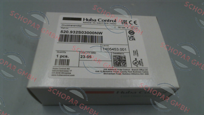Huba Control-520.932S03000NW