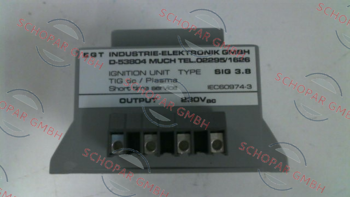 EGT Industrie elektronik-SIG 3.8