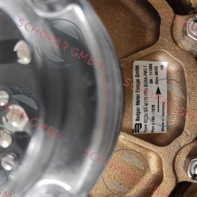 Badger Meter-old:140556 new: 103-2578