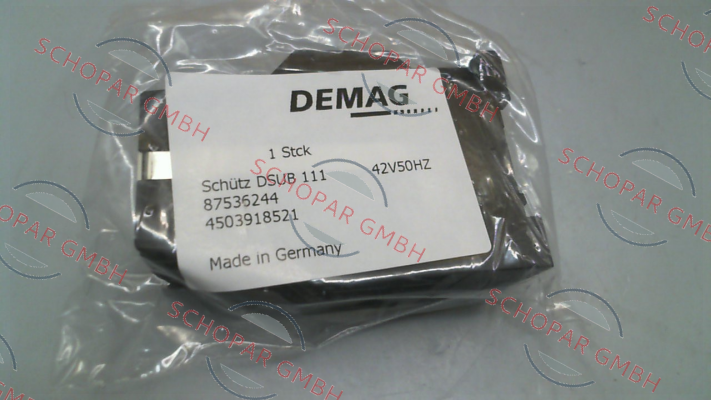 Mannesmann-Demag-87536244 / DSUB-111 42V50HZ