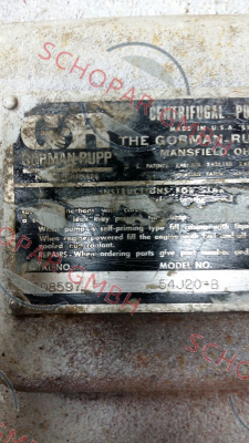 Gorman Rupp-54J20-B 