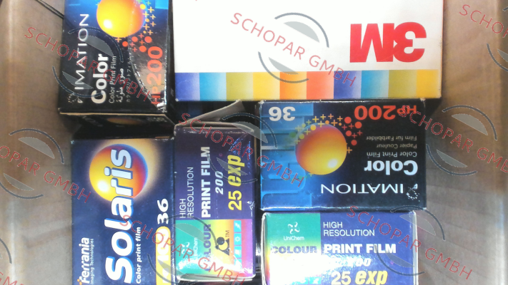 Kodak-Analoge Filme originalverpackt